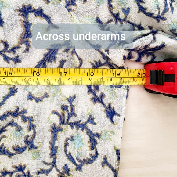 Lucky brand blouse, M - Picture 4 of 8